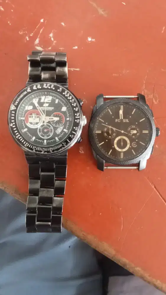 Jam Tangan Pria Hitam Elegan & Sporty – Siap Pakai