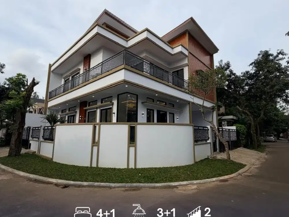 Brand New Kencana Loka Rumah Hook di BSD