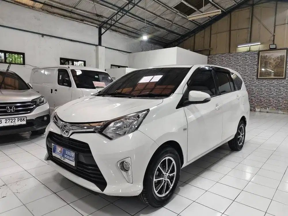 (KM 36 Rb) TOYOTA CALYA G 1.2 Bensin AT 2017 Merah