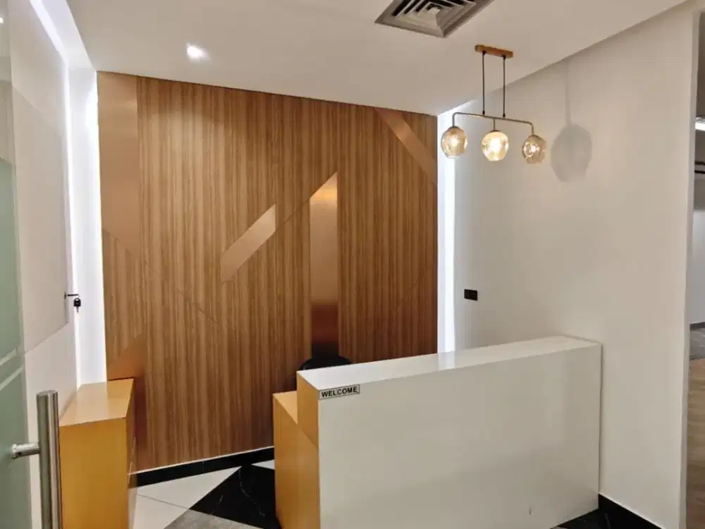 Disewakan Ruang Kantor / Office Space Fully Furnished 195M2 di Petojo dekat Thamrin, Jakart Pusat