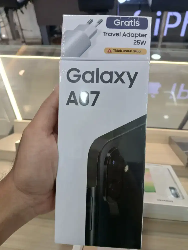 Samsung GalaxyA07 4G 4/64GB [FREE ADAPTOR Garansi Resmi SEIN INDONESIA