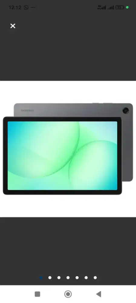 Samsung tab A11+ 6/128gb wifi kredit cukup ktp