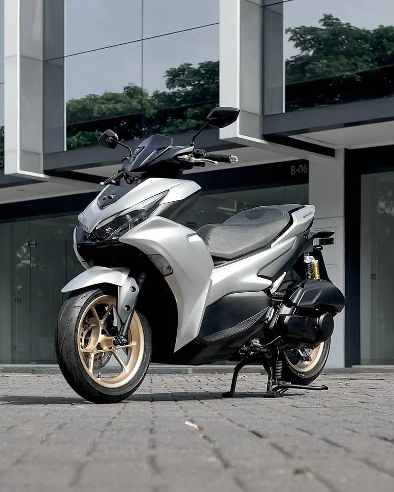 Yamaha All New Aerox S Connected ABS Keyless 155 (2021) - Silver