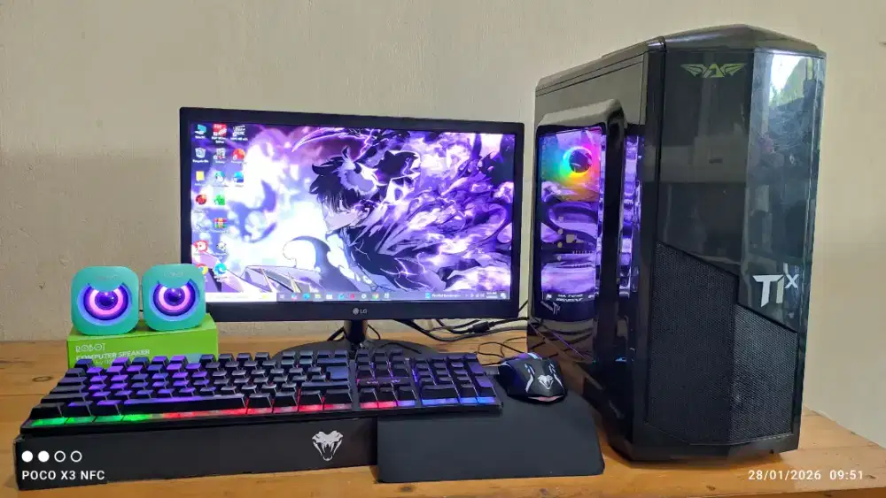 PC CORE I5-6500/L, RAM 16GB DDR4, SSD 256GB, HDD 500GB, VGA GT1030 4GB