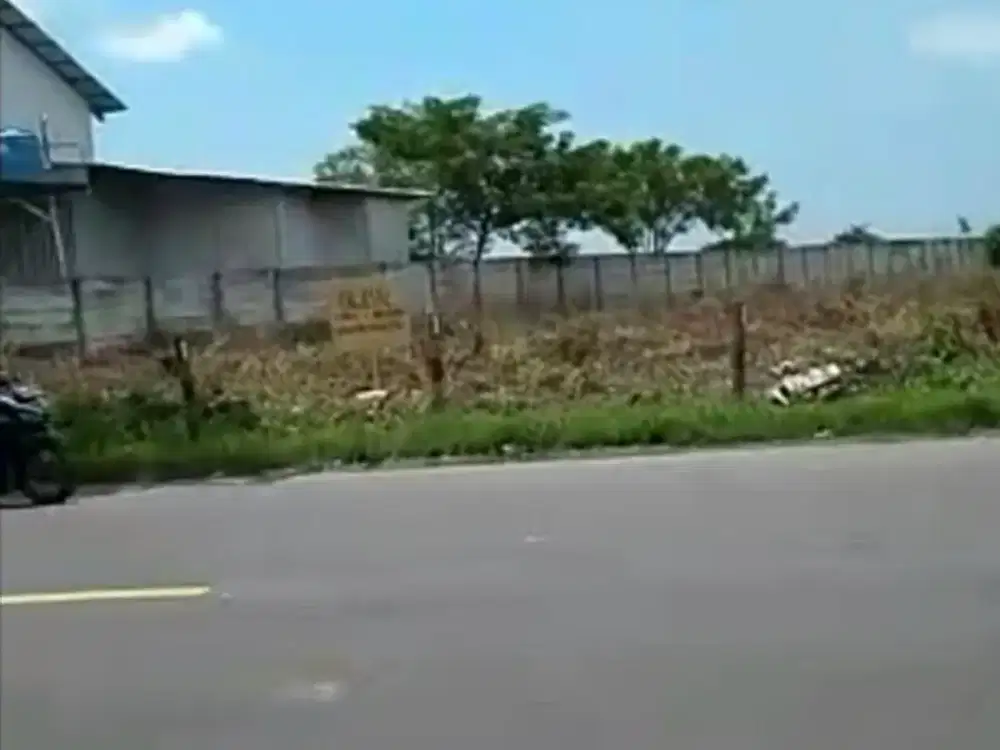 DIJUAL TANAH SIAP PAKAI cocok untuk industri di jl raya 0 TUBAN - Surabaya