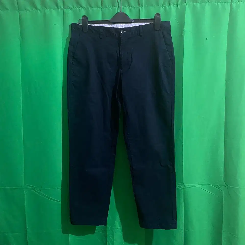 Celana chino Polham - Size 35 - Celana chinos Hitam charcoal