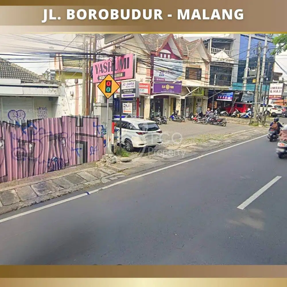 Sewa Bangunan Jalan Borobudur Seberang Pasar Blimbing Malang