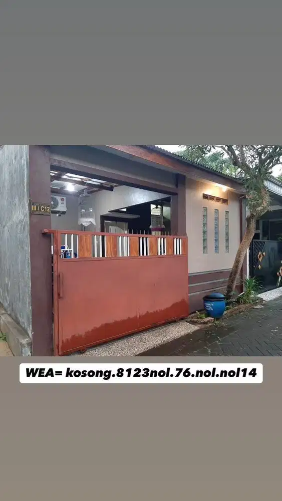 DIJUAL RUMAH DEKAT TOL PAKIS