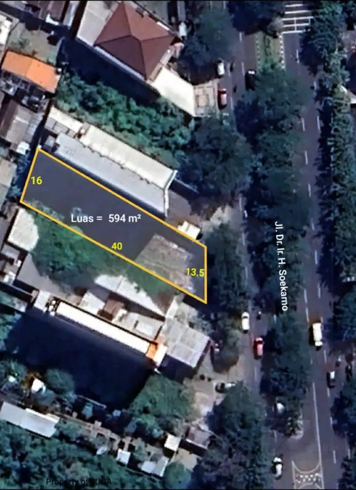 DIJUAL TANAH DI MERR STRATEGIS SHM DEKAT GALAXY MALL UNER KONI