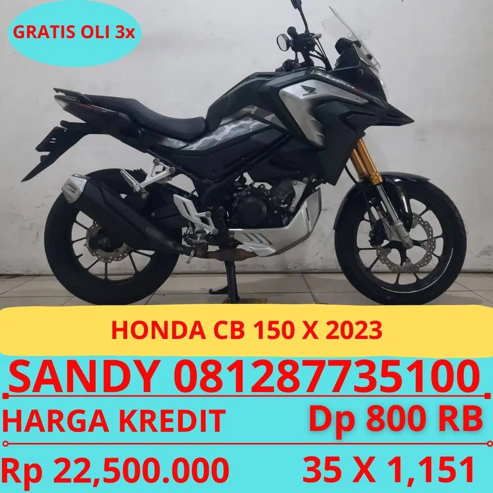 HONDA CB 150 X 2023 DP MURAH 800 RIBU GUYSS