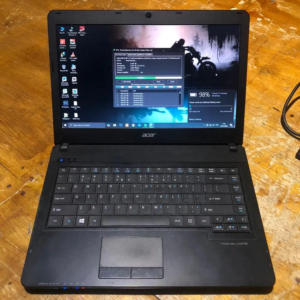 Laptop acer core i3 Gen3 ram 8gb ssd 128gb laptop gameing notebook