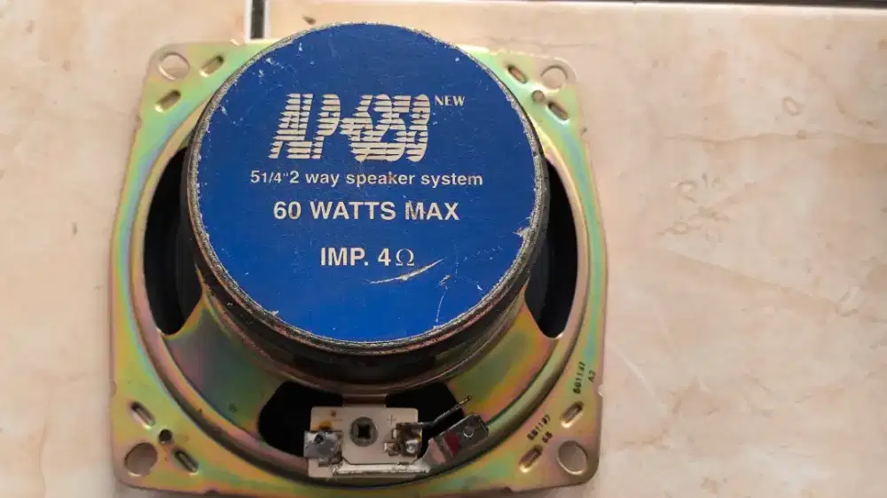 Speaker 2 way Alpine Original