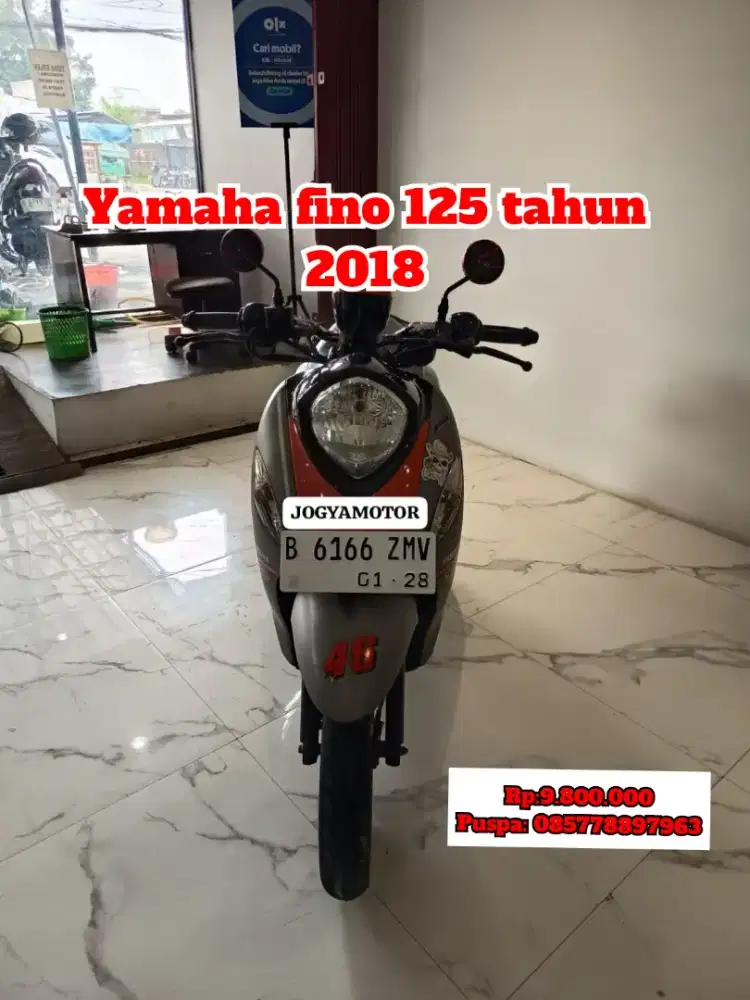 (P) Yamaha fino 125 tahun 2018