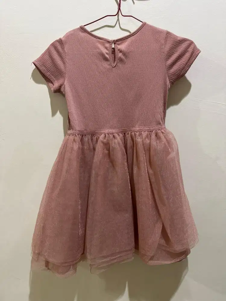 H&M dress pesta anak Preloved sz 6-8th