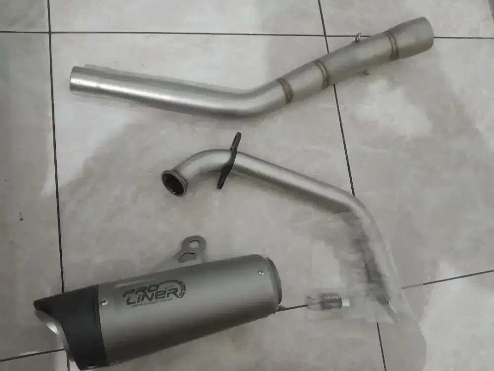 Knalpot racing yamaha r15 pro liner