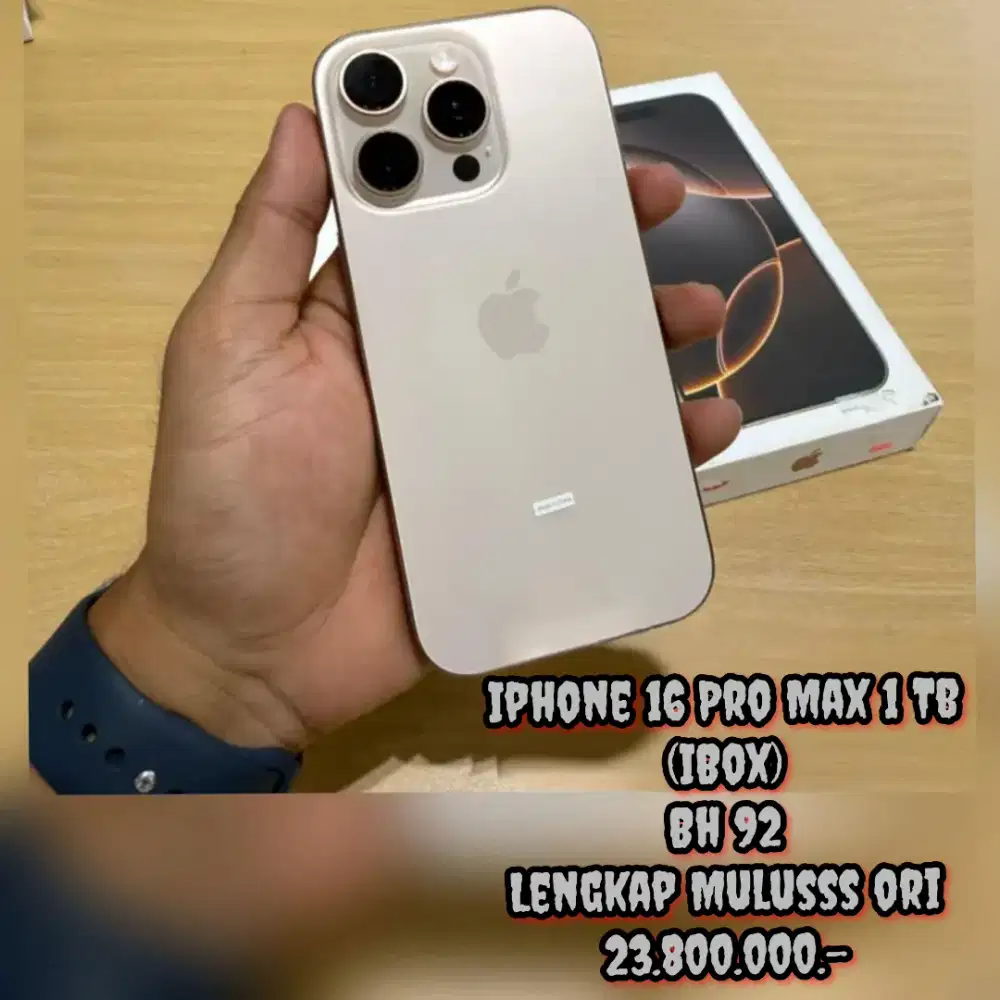Iphone 16 Pro Max 1 Tb (iBox) Bh 92