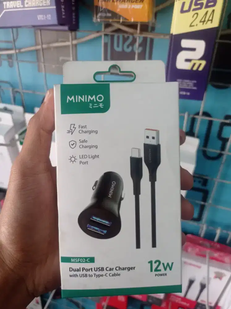 Car Charger Minimo 2.4A
