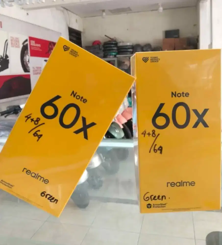Promo‼️Realme Note 60x (4+8/64) Promo hp baru, segel dan murah