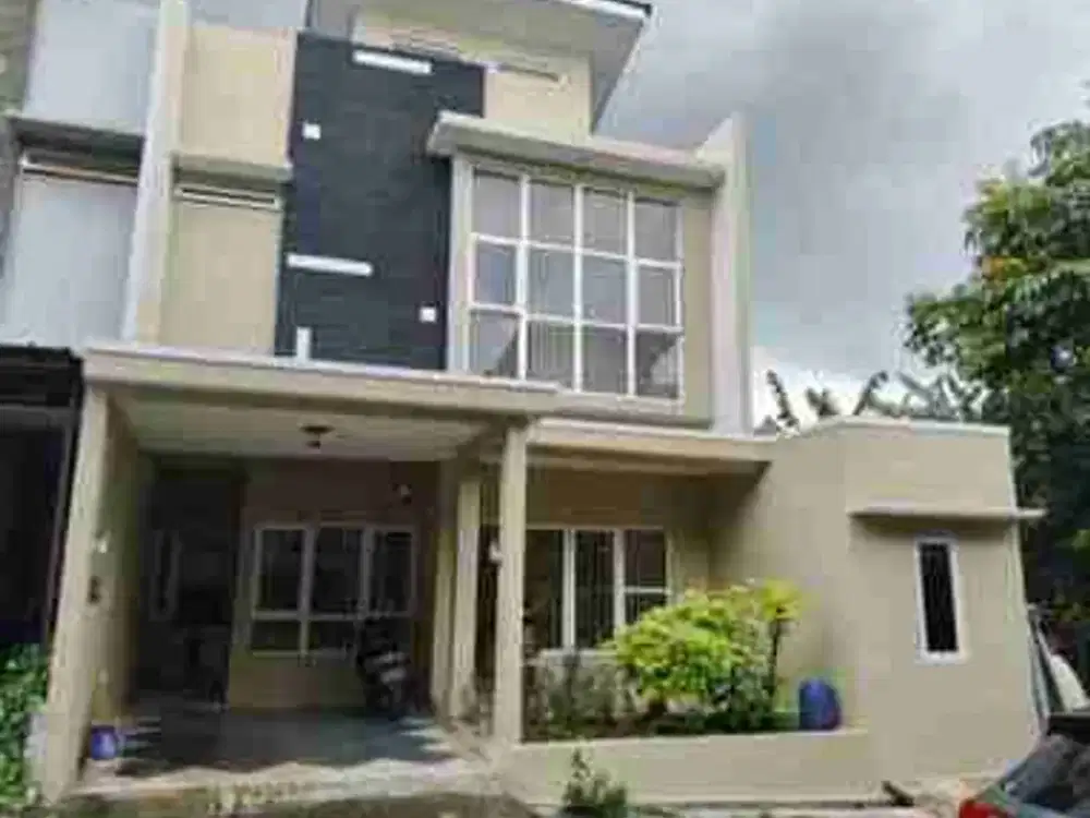 rumah gresh baru renov siap huni di cluster pondok kelapa