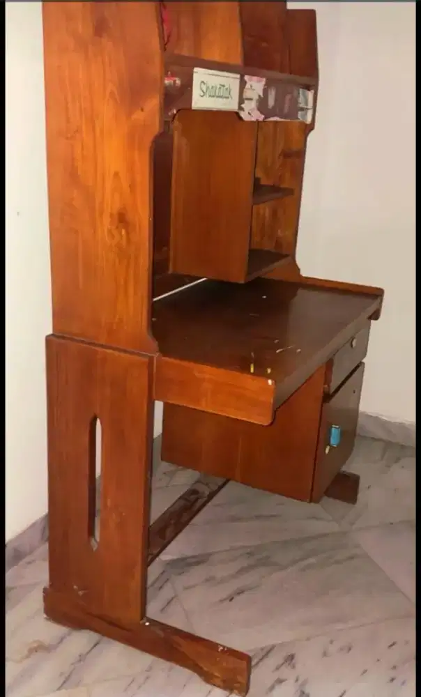 Jual Cepat , MEJA BELAJAR KAYU JATI