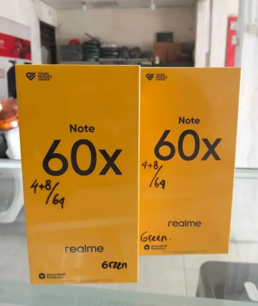 Promo MURAH‼️Realme Note 60x (4+8/64) Promo hp baru, segel dan murah