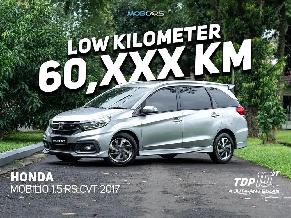 TERMURAH!! Cuma 4 Jt an! Honda Mobilio Rs Matic 2017 kredit