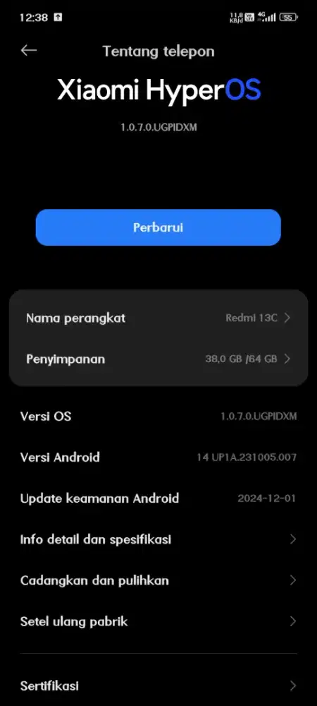 Redmi 13c refurnbish