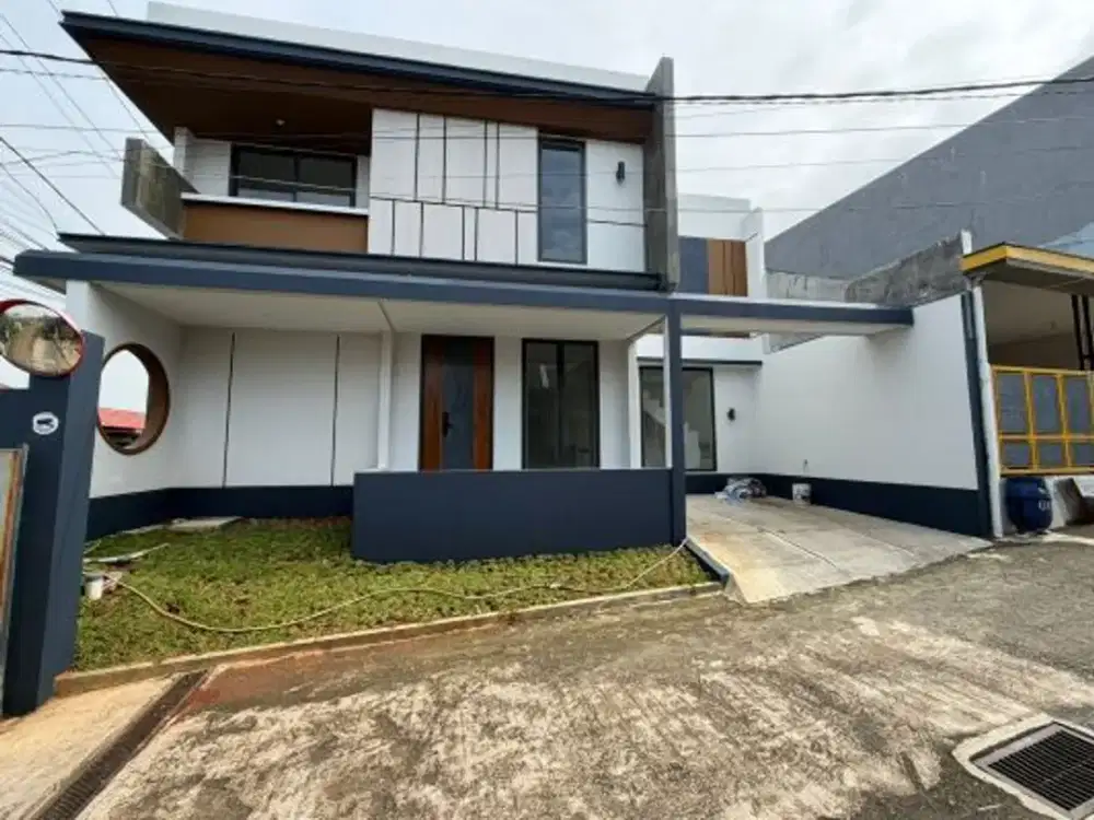 Dijual Rumah Hook Siap Huni 2 Lantai, Dalam Cluster di Jalan Setu Telajung, 3 Kamar Tidur, SHM, Bebas Banjir, bisa KPR, 2Km Dari Pintu Tol Burangkeng