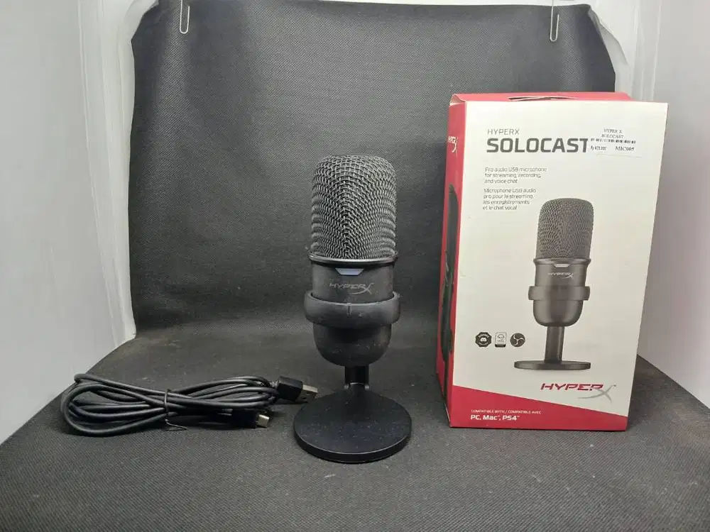 Jual Mic HyperX Solocast MULUSSSSS!