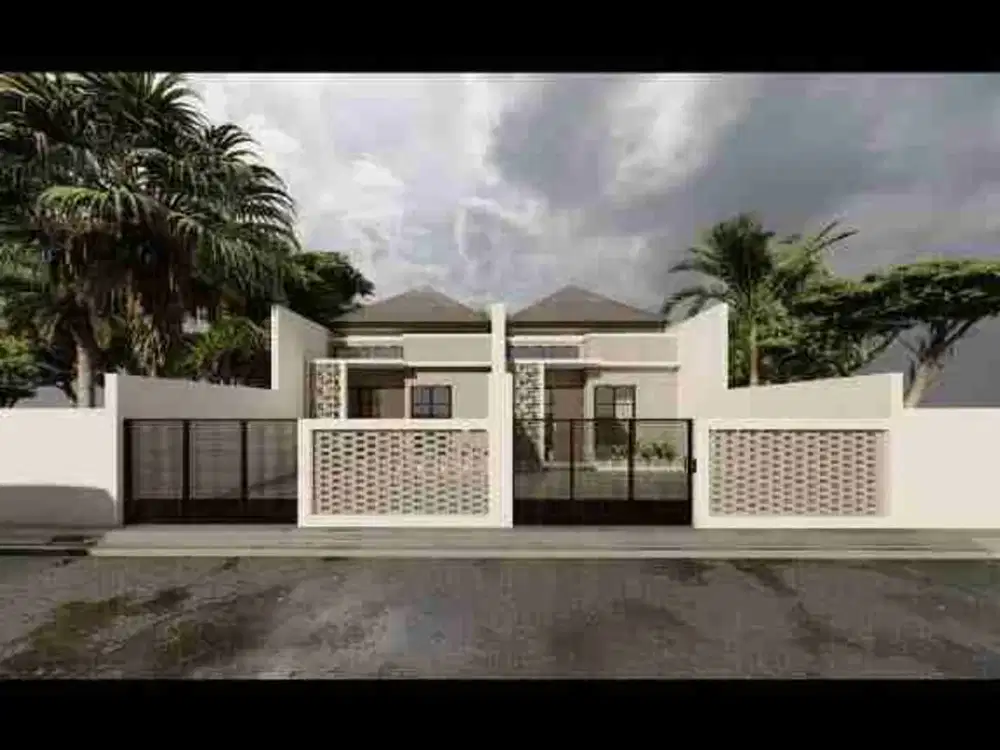 2 Unit Rumah Baru Murah Indent STU 3 Bulan di Perum Tropodo Indah, Waru, Sda