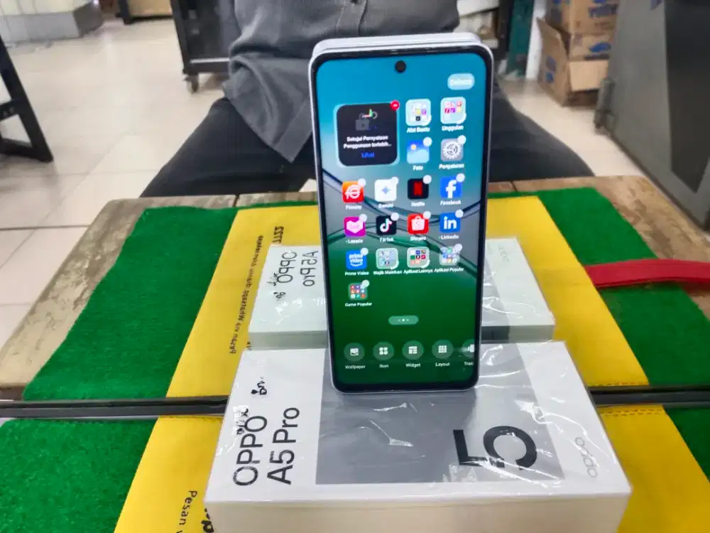 Oppo A5 Pro Ram 8/256 gb mulus banget lengkap normal