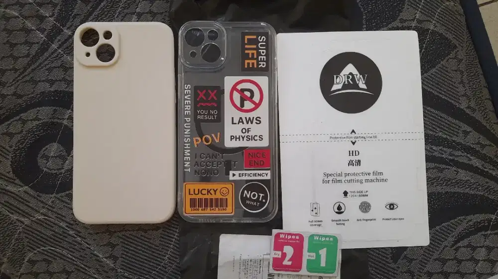 Case iphone 14+ dan hydrogel body belakang