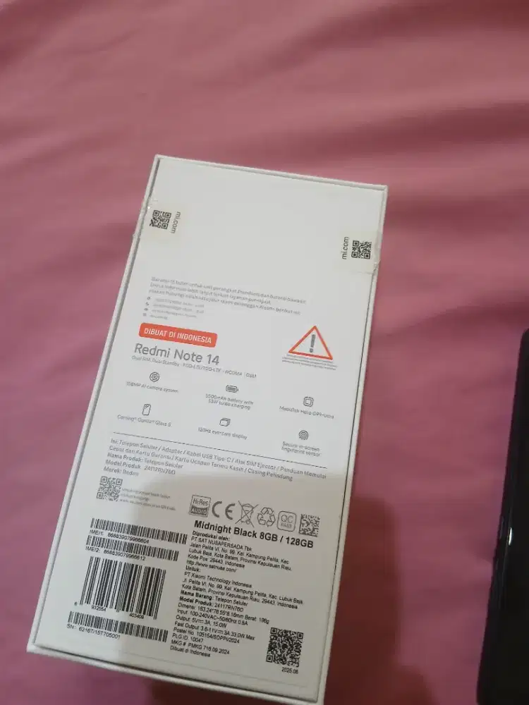 XIOMI REDMI NOTE 14 4G 8+128GB