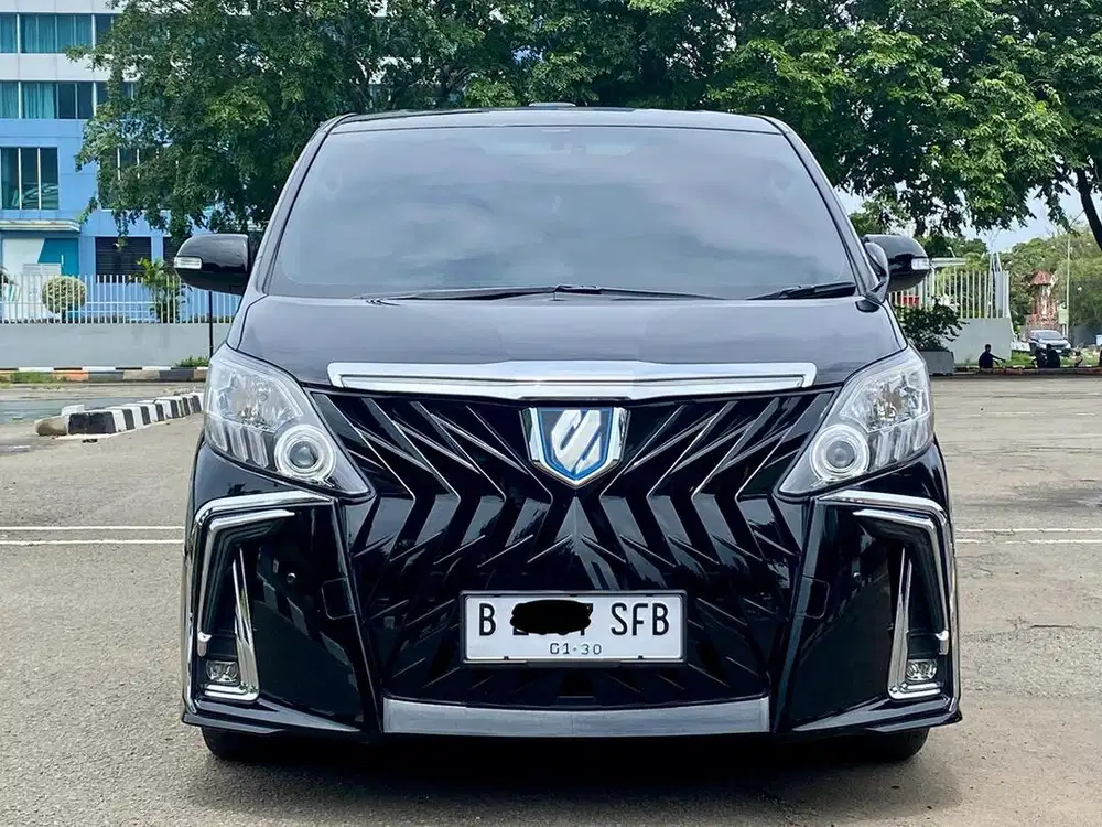 ALPHARD SC 2.4 AT HITAM 2014