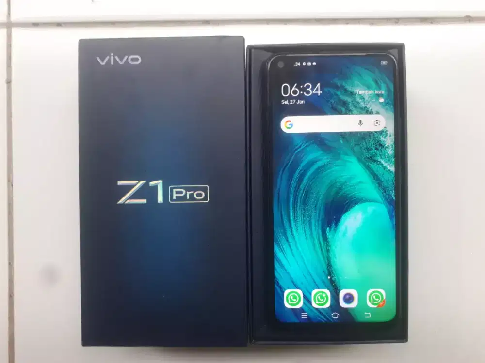 Vivo Z1 Pro 4G ram 6/128gb Segel Normal