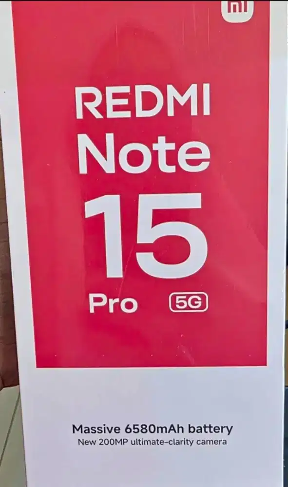redmi note 15pro 12/512 segel