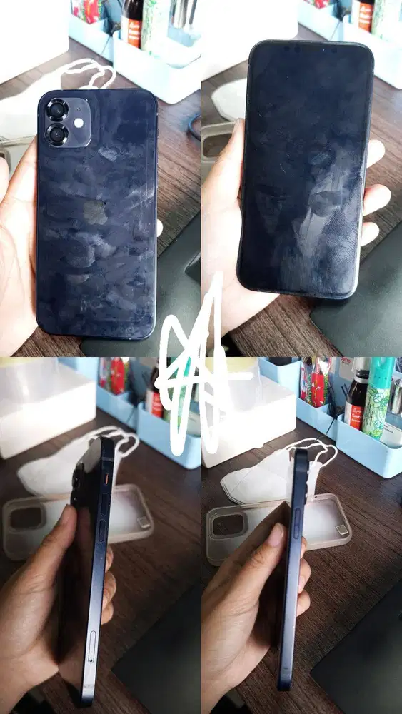 Iphone 12 Hitam Second 64gb