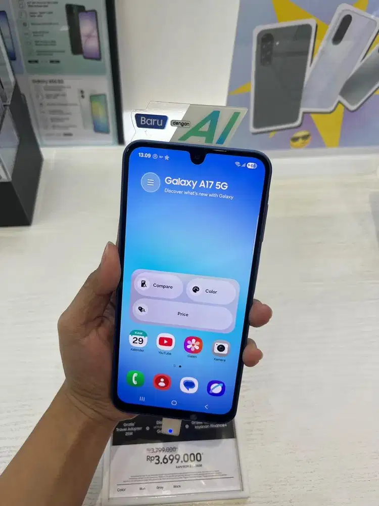 Samsung A17 5G Cicilan 0% bunga dan 0% admin