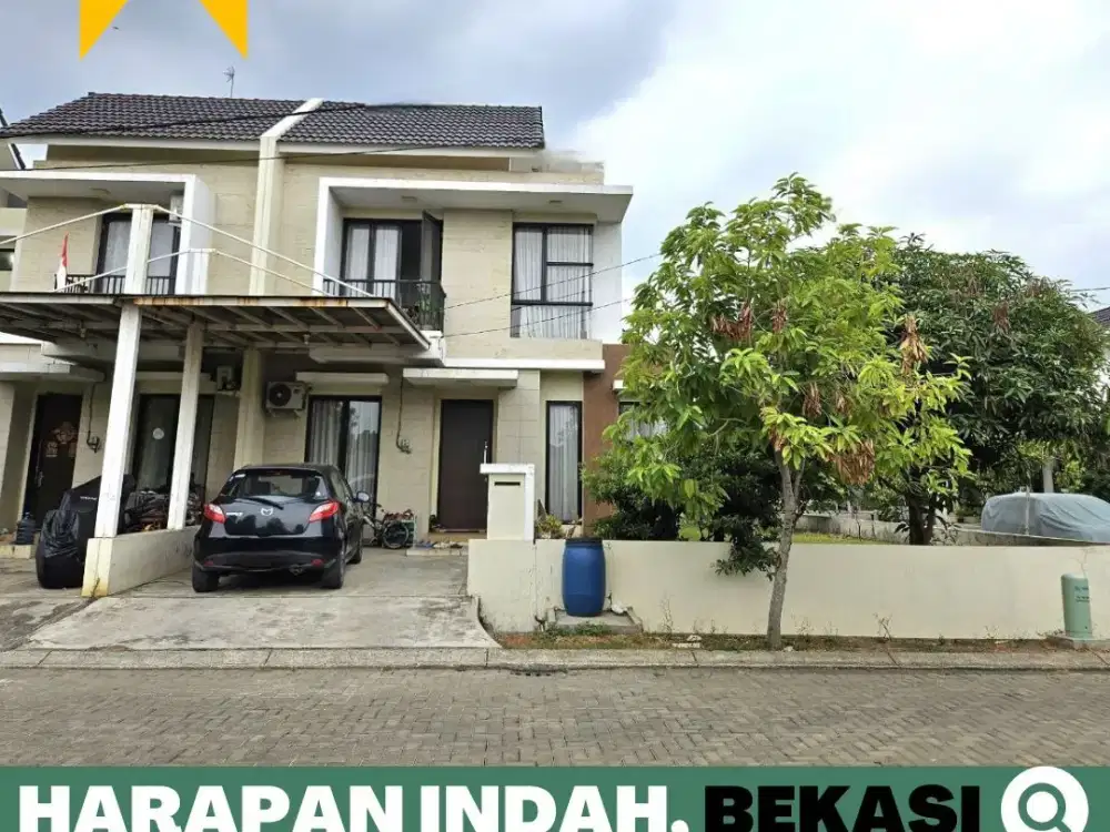 Rumah dijual Luas Murah Cluster 2Lt Harapan Indah Bekasi Super Lengkap