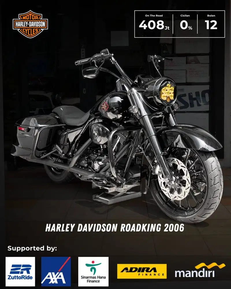HARLEY DAVIDSON ROADKING NIK 2006 HEDON MULUS KARBURATOR FATBOY 48