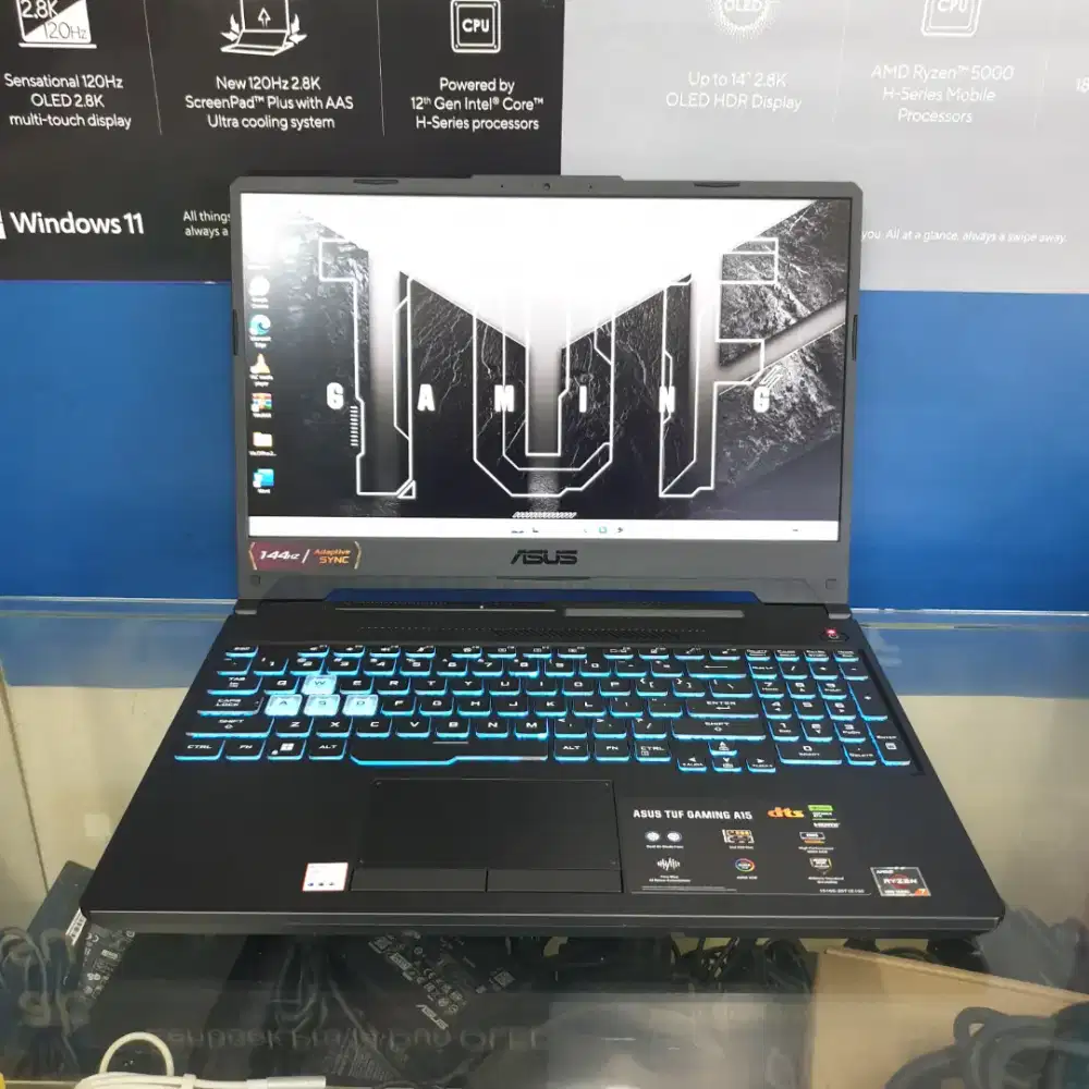 Asus TUF A15 FA506NFR Ryzen 7-7435HS Ram-16GB SSD-512GB RTX-2050 15inc