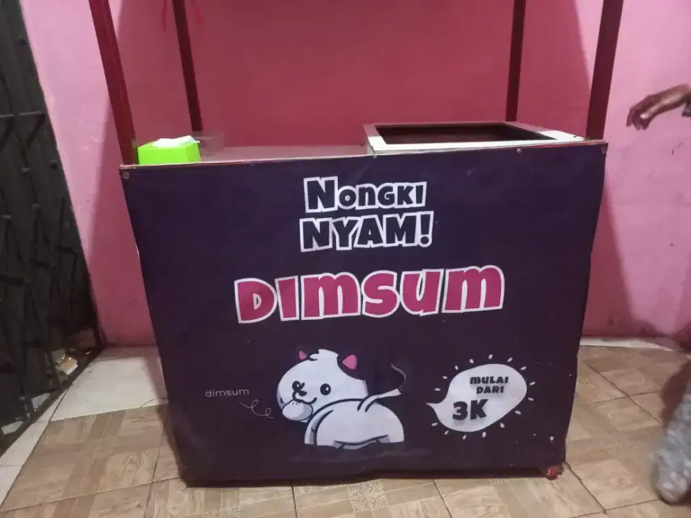 GEROBAK JUALAN DIMSUM DLL