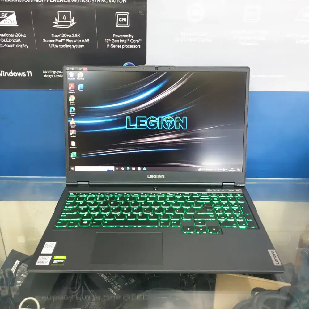 Lenovo Legion 5 15IMH05 i7-10750H Ram-16GB SSD-512GB GTX-1650Ti 15inch