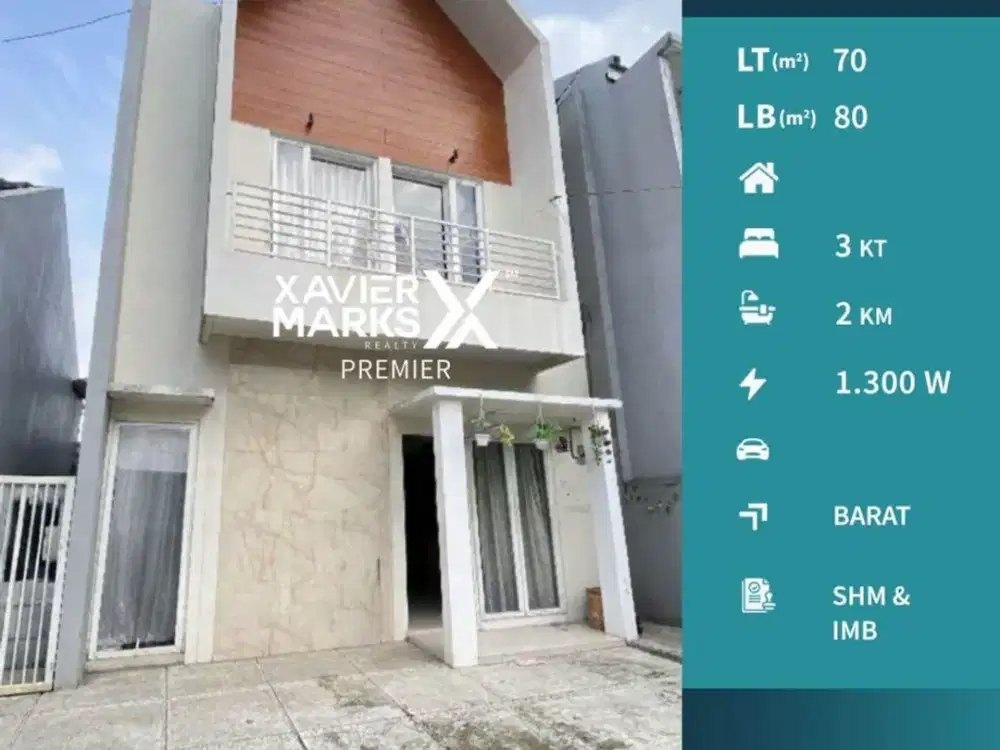 Dijual Rumah Terawat Siap Huni di Joyoagung Kota Malang Carport Luas