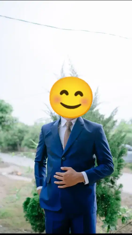 Jas nikah baru 2x pemakaian