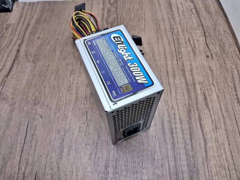 PSU mini Enlight 300watt 80+ 8pin mobo 6in vga