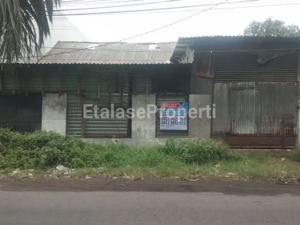 Disewakan gudang / rumah jalan raya kembar medokan ayu