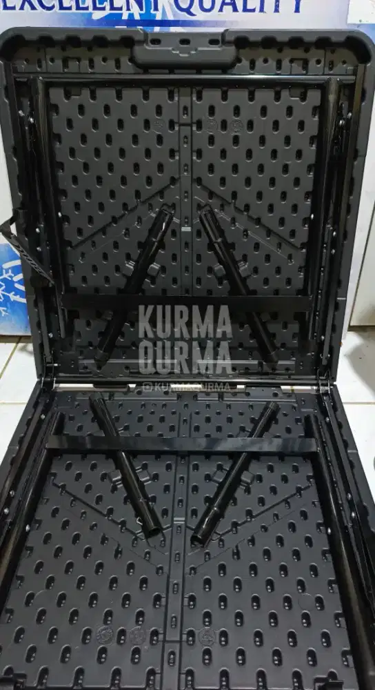 Meja lipat baru cek detail pada photo