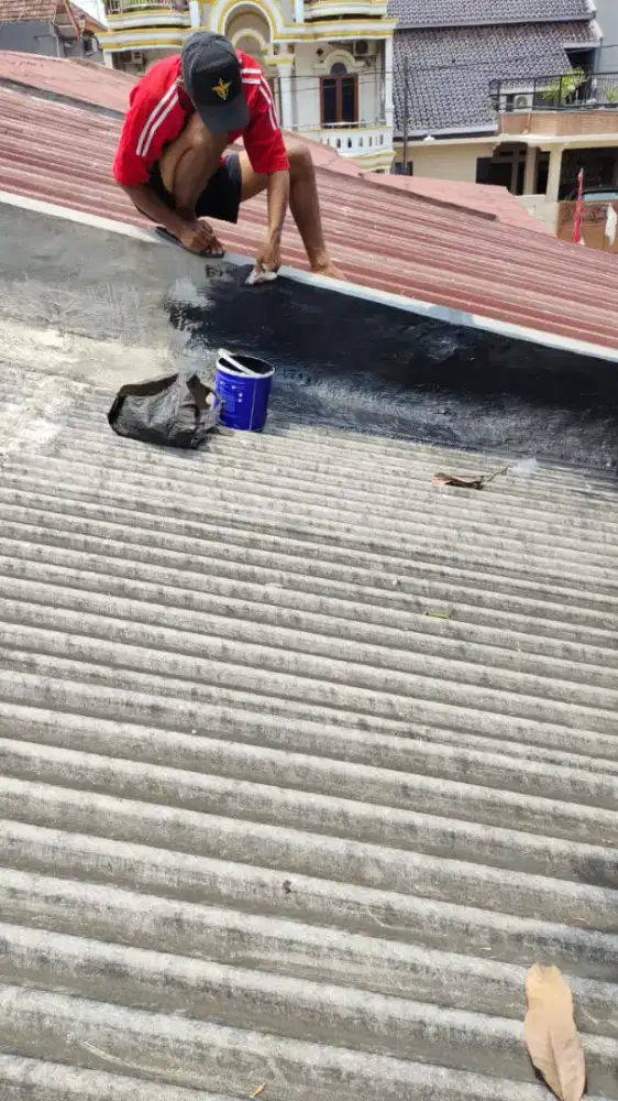 Jasa perbaikan atap bocor, talang air dan dak rembes