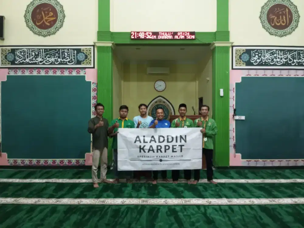 Jual karpet Masjid Obras Di tempat